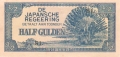 Netherlands Indies 1/2 Gulden, (1942)